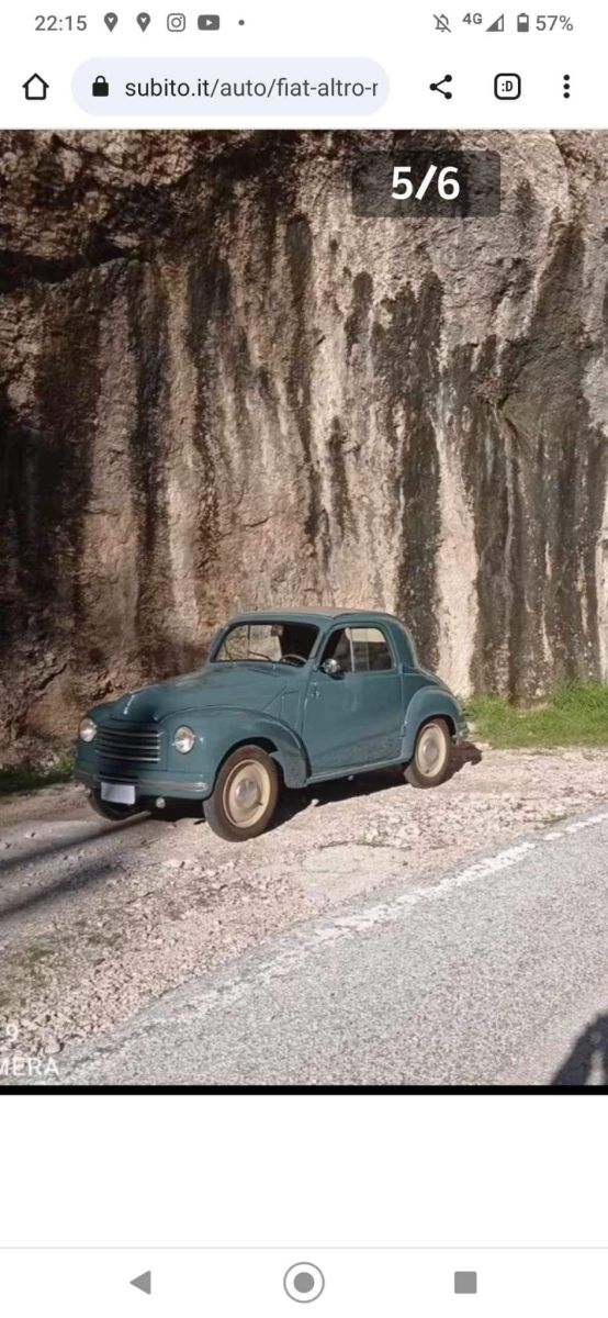 FIAT Topolino 500c prima serie  