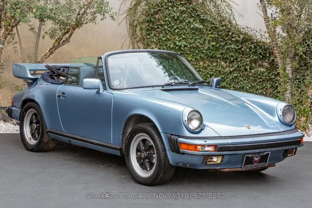 1985 Porsche Carrera Cabriolet