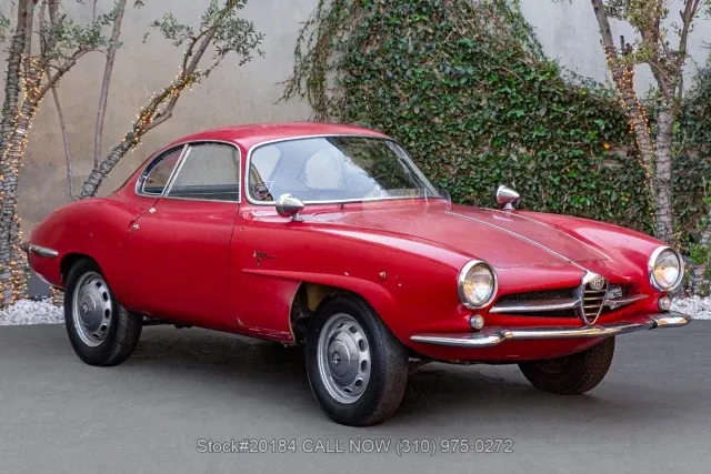 1962 Alfa Romeo Giulietta Sprint Speciale