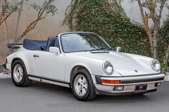 1988 Porsche Carrera Cabriolet