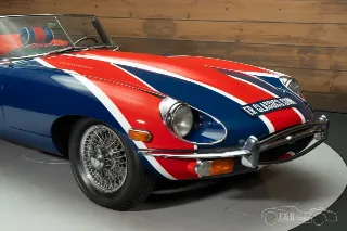 Foto 3 di 8: Jaguar E-Type S2 Cabriolet | 1970 | Route 66 Auctions