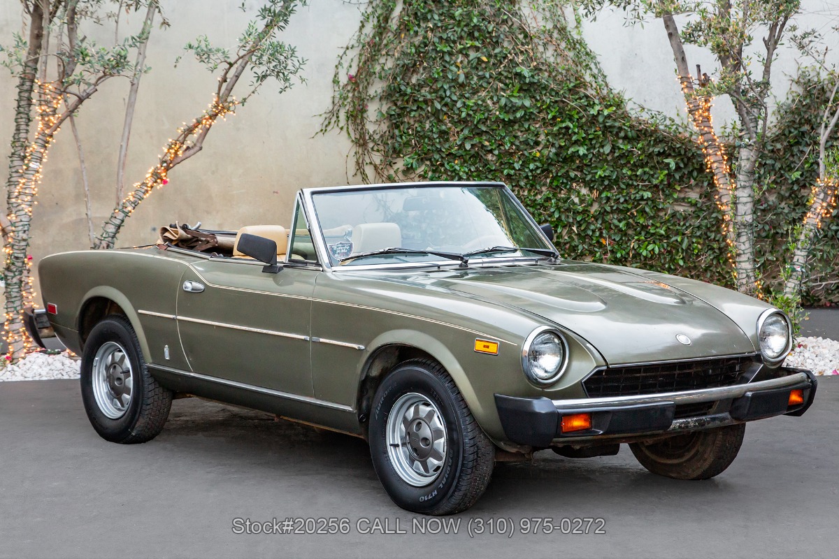 1980 Fiat 124 Spider 2000