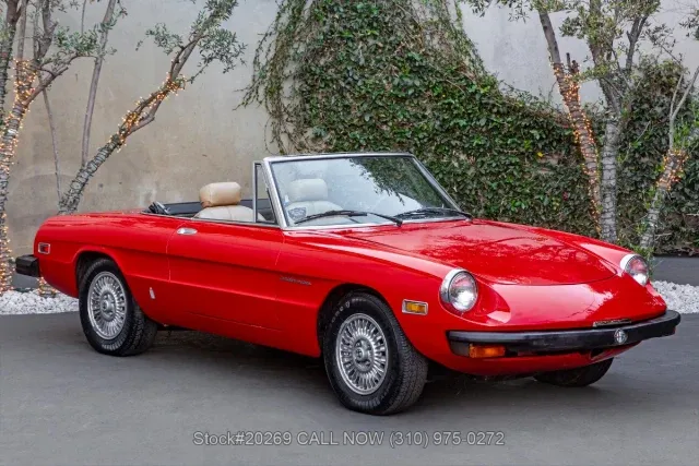 1978 Alfa Romeo Spider Veloce 2000
