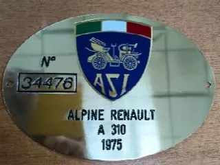 Foto 70 di 135: ALPINE A 310 1600 VF 1975