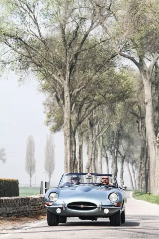 Foto 146 di 385: JAGUAR E TYPE 4.2 ROADSTER S1 1965