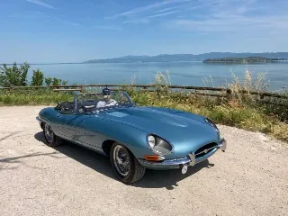 Foto 265 di 385: JAGUAR E TYPE 4.2 ROADSTER S1 1965