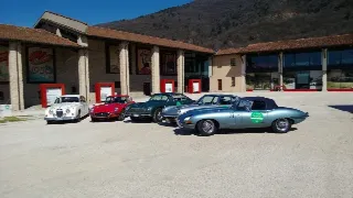 Foto 38 di 385: JAGUAR E TYPE 4.2 ROADSTER S1 1965