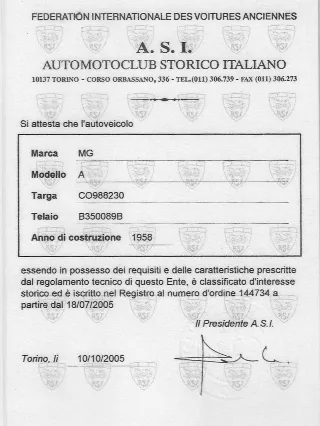 Foto 40 di 55: MG A 1500 ROADSTER 1958
