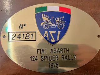 Foto 67 di 73: FIAT  ABARTH 124 SPORT RALLY 1975