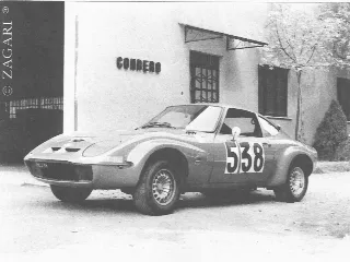 Foto 10 di 23: OPEL 1900 GT GRUPPO 4 UFFICIALE CONRERO 1970 VIN 941906704