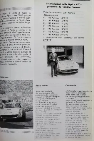 Foto 16 di 23: OPEL 1900 GT GRUPPO 4 UFFICIALE CONRERO 1970 VIN 941906704