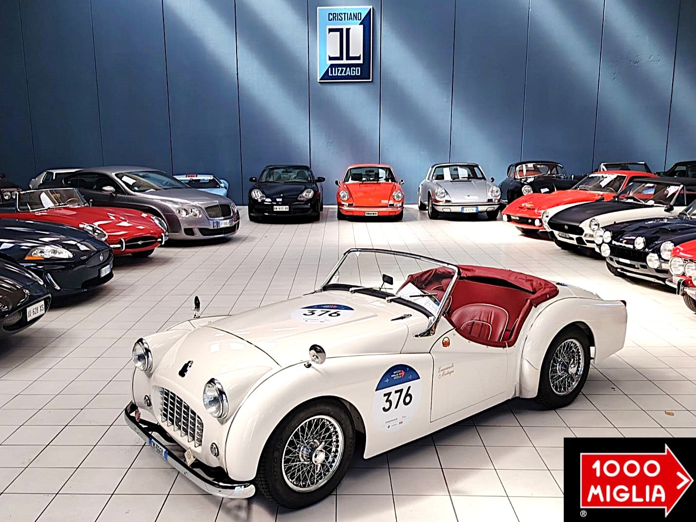 TRIUMPH TR3 SPORT 1955 ELEGGIBILE 1000 MIGLIA
