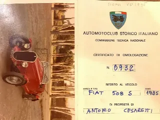 Foto 49 di 49: FIAT 508 S 1935