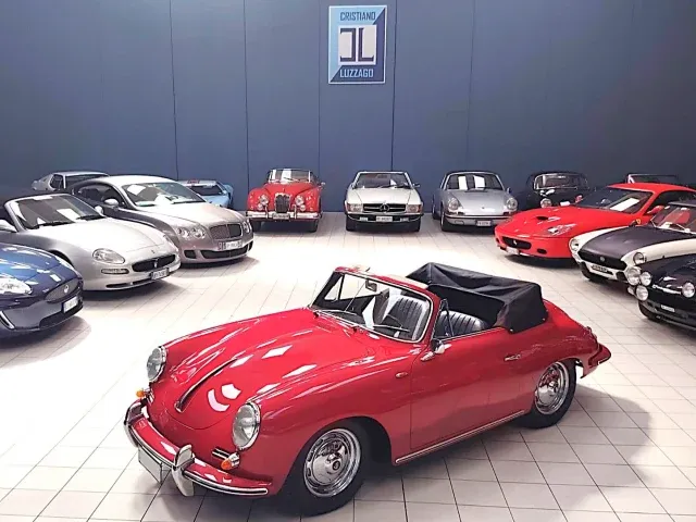 PORSCHE 356 B 1600 CABRIOLET REUTTER 1963