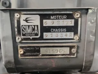 Foto 51 di 79: SIMCA (FIAT) 8 SPORT 1200 COUPE SPECIAL 1951
