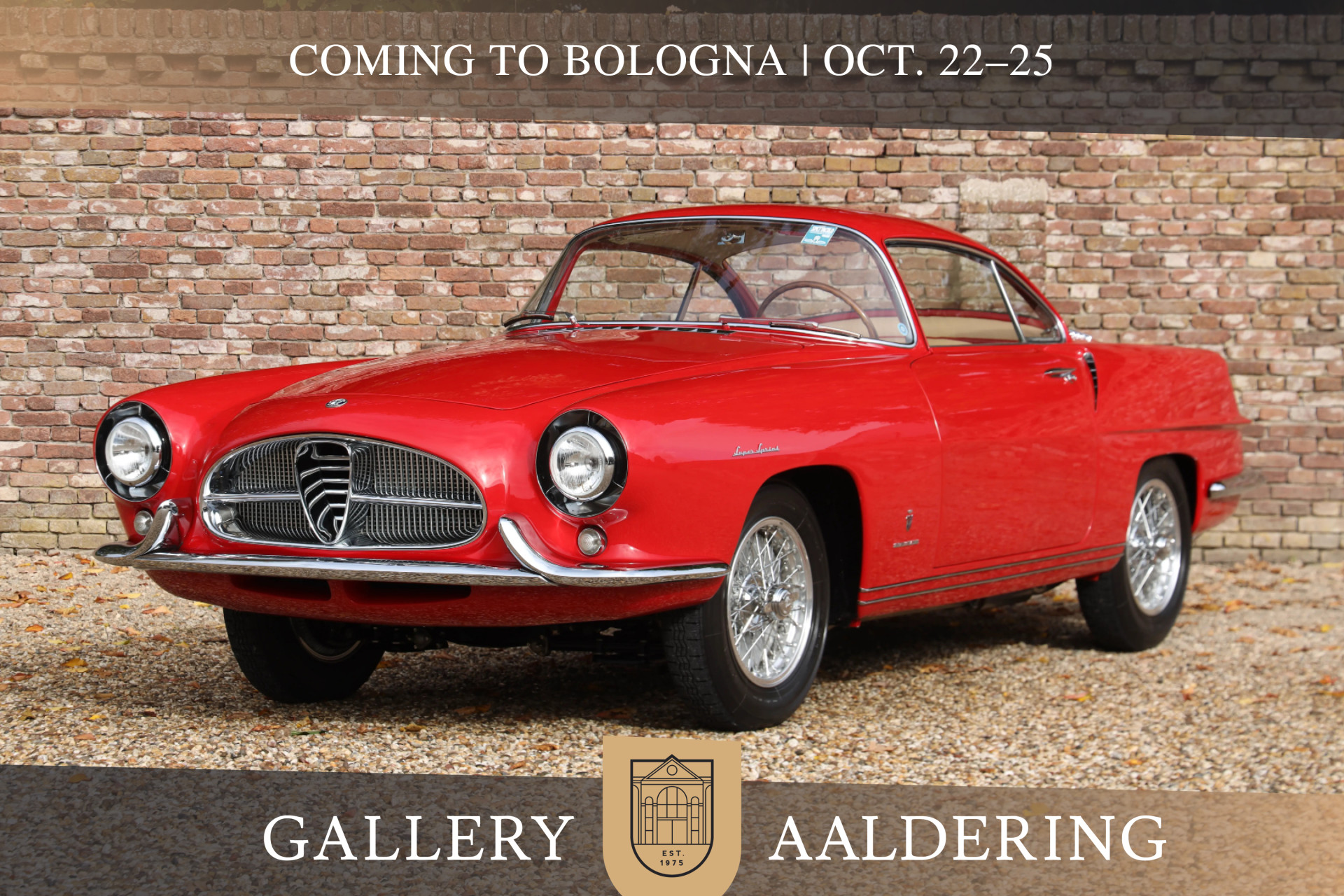 Alfa Romeo 1900 Super Sprint Coupe by Ghia “From the Blackhawk Collection”