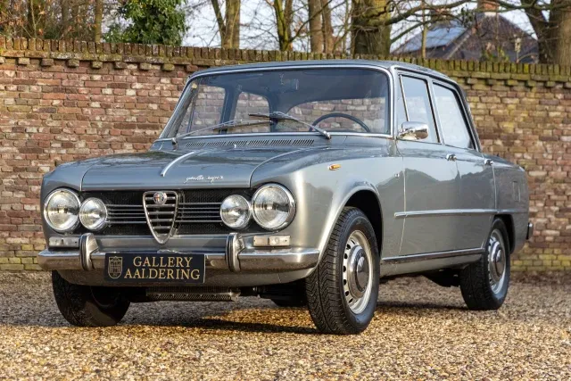 Alfa Romeo Giulia 1600 S Scioneri “Rare and unique” (Certificato di Origine)
