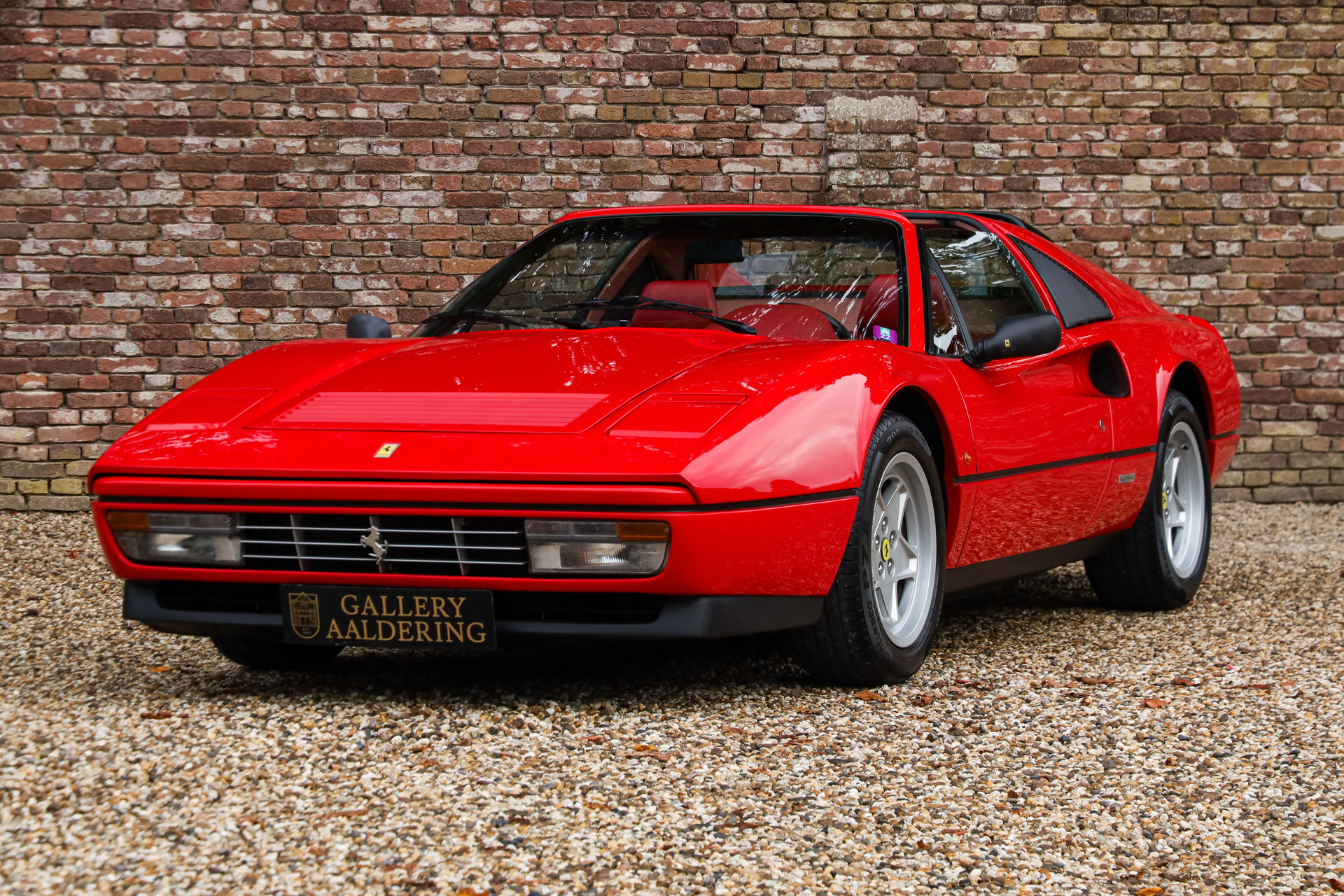 Ferrari 328 GTS Rosso Cuoio “Low mileage of 8.700 km”