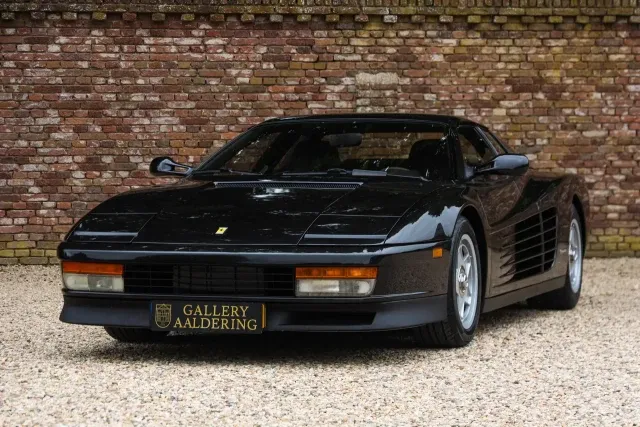 Ferrari Testarossa “Nero Metallizzato with Koenig interior”