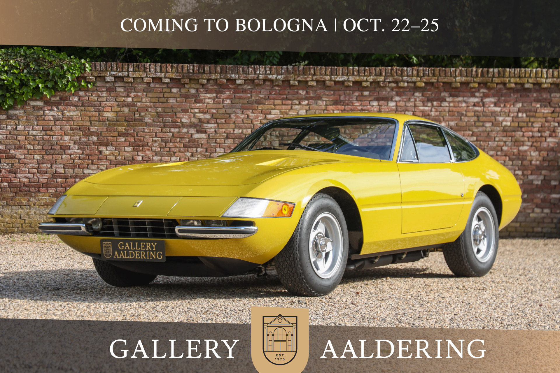 Ferrari 365 GTB/4 Daytona “Left the factory in Giallo Senape”
