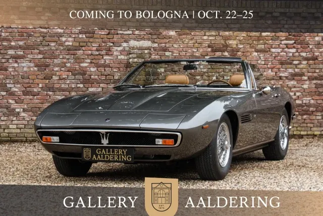 Maserati Ghibli 4.7 Spyder “The original, straight from the factory”