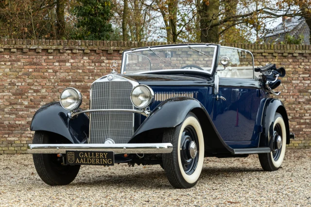 Mercedes Benz 200 Cabriolet C “Bare metal-Frame off restoration”