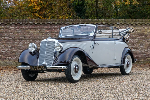 Mercedes Benz 170 V Cabriolet B “In excellent condition”