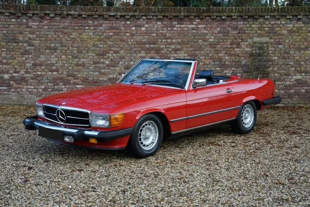 Mercedes-Benz SL 500 “Signal Red like Bobby Ewing’s Car” SL500 “Signal Red like Bobby Ewing’s Car”