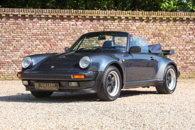 Porsche 930 Turbo Cabriolet “Newly delivered in Germany”