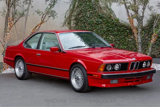 1988 BMW 635CSi