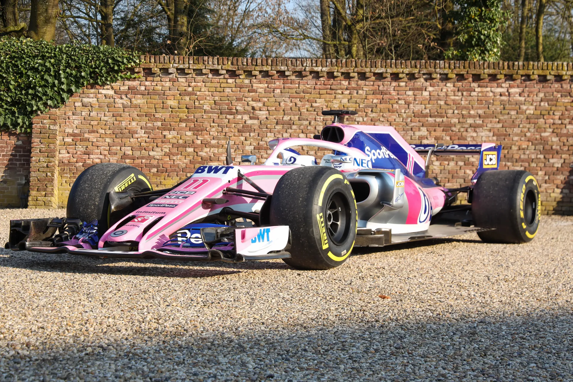 Force India Mercedes VJM10 Formula 1 “Ex-Esteban Ocon – Nine points-scoring finishes in 2017”