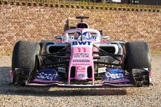 Foto 10 di 48: Force India Mercedes VJM10 Formula 1 “Ex-Esteban Ocon – Nine points-scoring finishes in 2017”