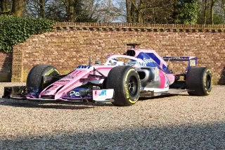 Foto 1 di 48: Force India Mercedes VJM10 Formula 1 “Ex-Esteban Ocon – Nine points-scoring finishes in 2017”