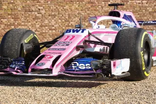 Foto 23 di 48: Force India Mercedes VJM10 Formula 1 “Ex-Esteban Ocon – Nine points-scoring finishes in 2017”