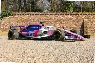 Foto 27 di 48: Force India Mercedes VJM10 Formula 1 “Ex-Esteban Ocon – Nine points-scoring finishes in 2017”