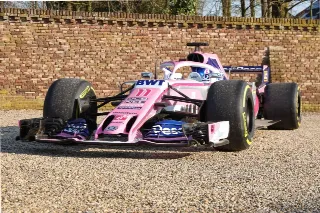 Foto 6 di 48: Force India Mercedes VJM10 Formula 1 “Ex-Esteban Ocon – Nine points-scoring finishes in 2017”