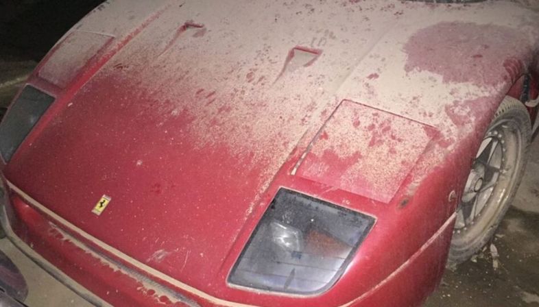 IL RITROVAMENTO DELLA FERRARI F40 DEL FIGLIO DI SADDAM HUSSEIN