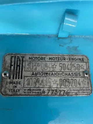 Foto 10 di 24: FIAT 1200 TV blue