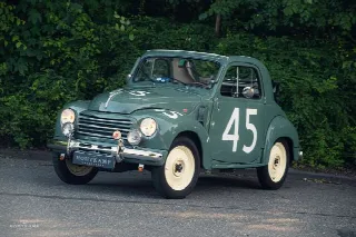 Foto 2 di 20: FIAT 500 'Topolino', participant car Mille Miglia 1953 