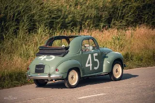 Foto 12 di 20: FIAT 500 'Topolino', participant car Mille Miglia 1953 