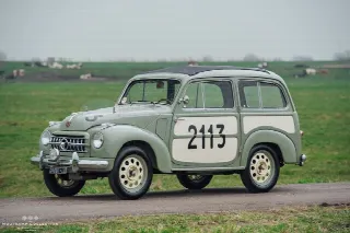 Foto 5 di 16: FIAT 500 500 Belvedere Participant in the 1954 Mille Miglia 