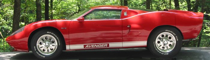 FORD GT40 AVENGER GT REPLICA KIT CAR   