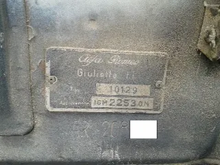 Foto 6 di 6: ALFA ROMEO Giulietta T.I. III Serie 