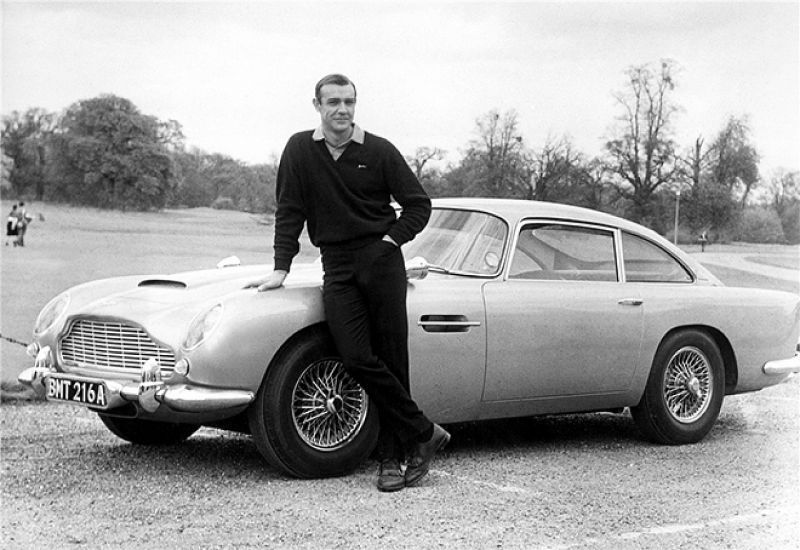 Mr. Bond and Aston Martin DB5