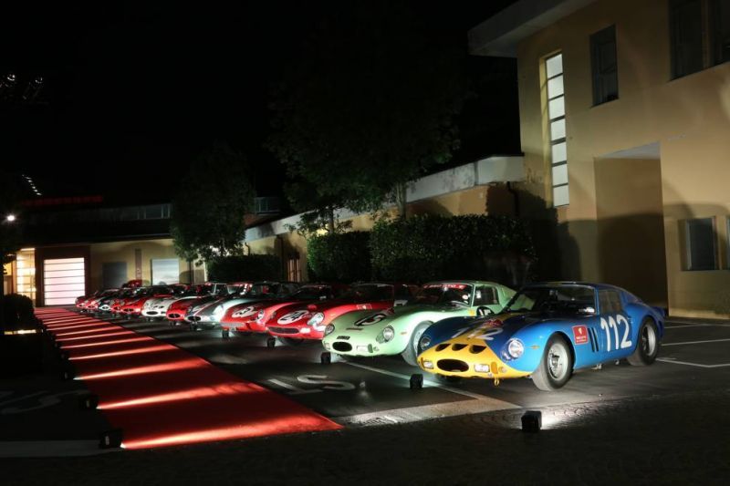 Ferrari 250 GTO festeggia i suoi 55 anni  con un rally a Maranello