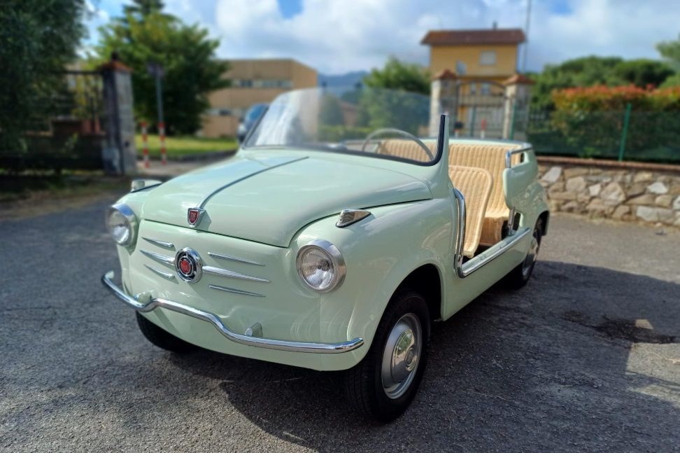 Fiat 600 Jolly Ghia, una rarità assoluta da vip, sarà presentata nello stand OldCar24 a Milano Autoclassica 2025