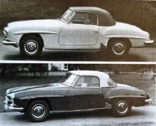 Foto 7 di 7: MERCEDES-BENZ 190 SL - HARD TOP 