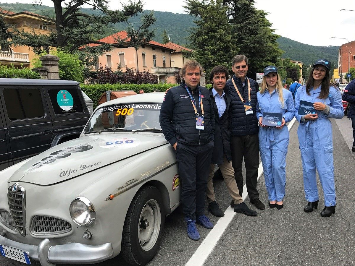 LA 1000 MIGLIA A VINCI..CON L'ALFA ROMEO 1900 SUPER 