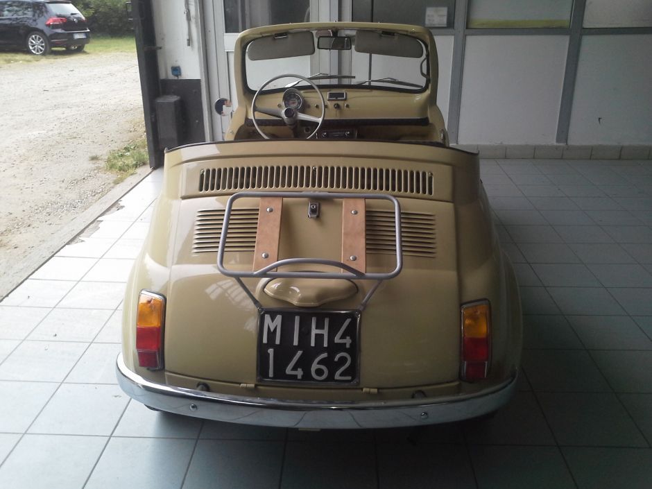 FIAT 500 REPLICA MODELLO SPIAGGETTA