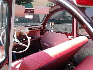 Foto 6 di 8: CITROEN 2 CV prima serie con portiere antivento e terzo finestrino laterale. Frizione centrifuga 
